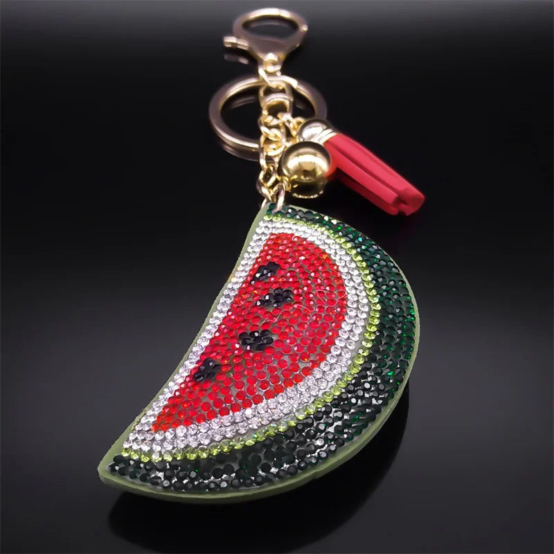 Watermelon Key Ring