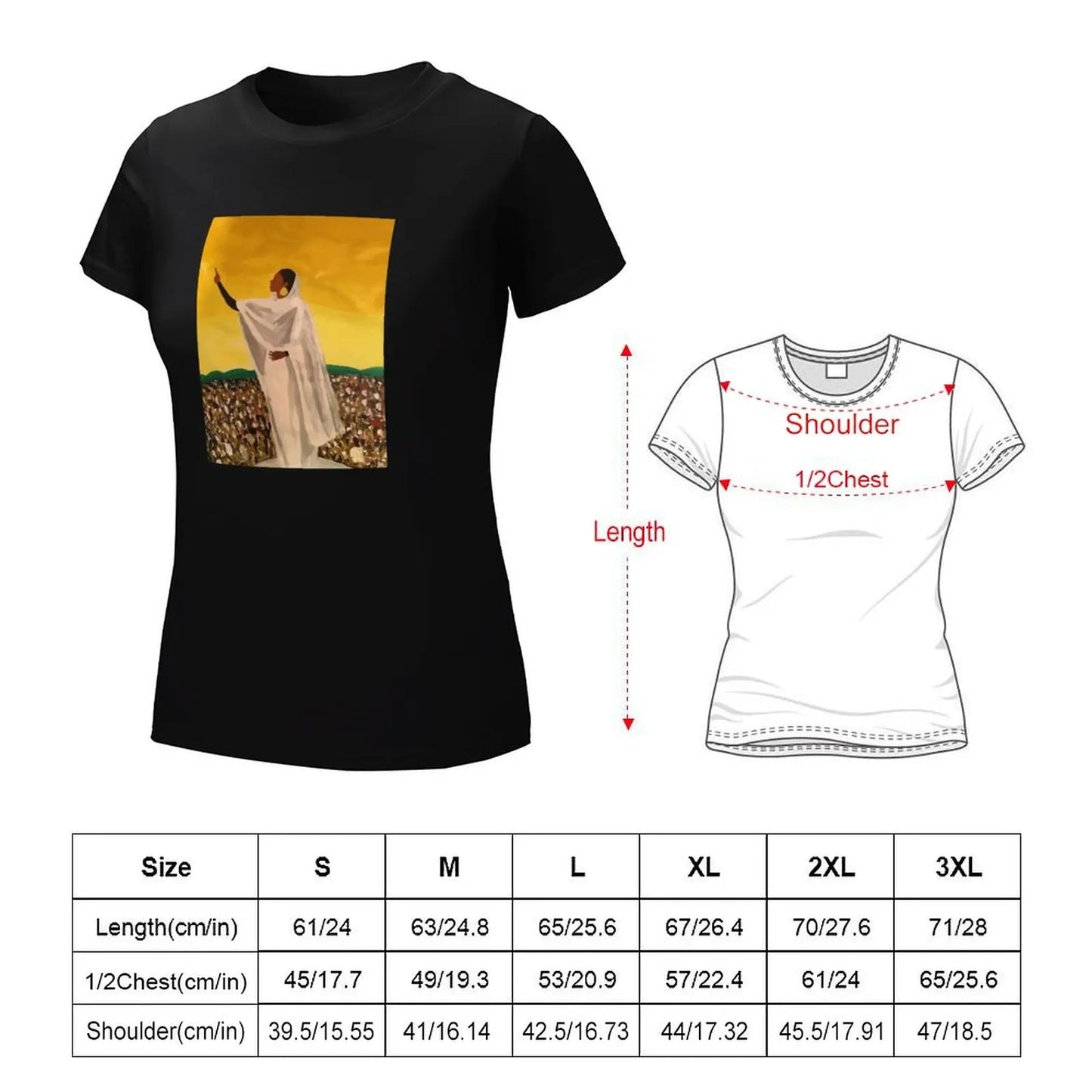 Sudanese Nubian Queen T-shirt