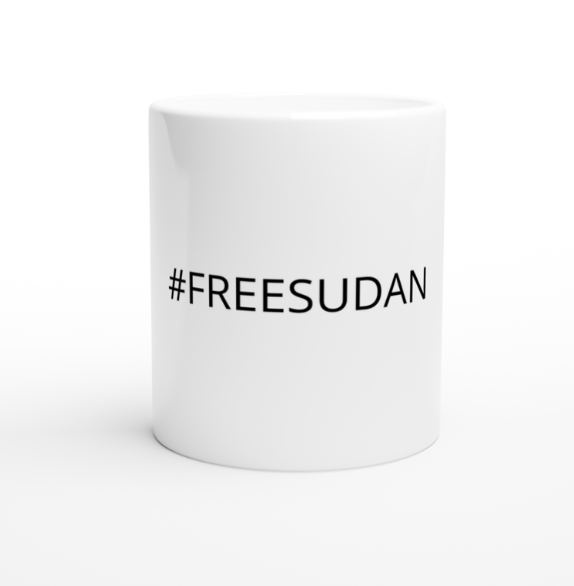 #FREESUDAN Ceramic Mug