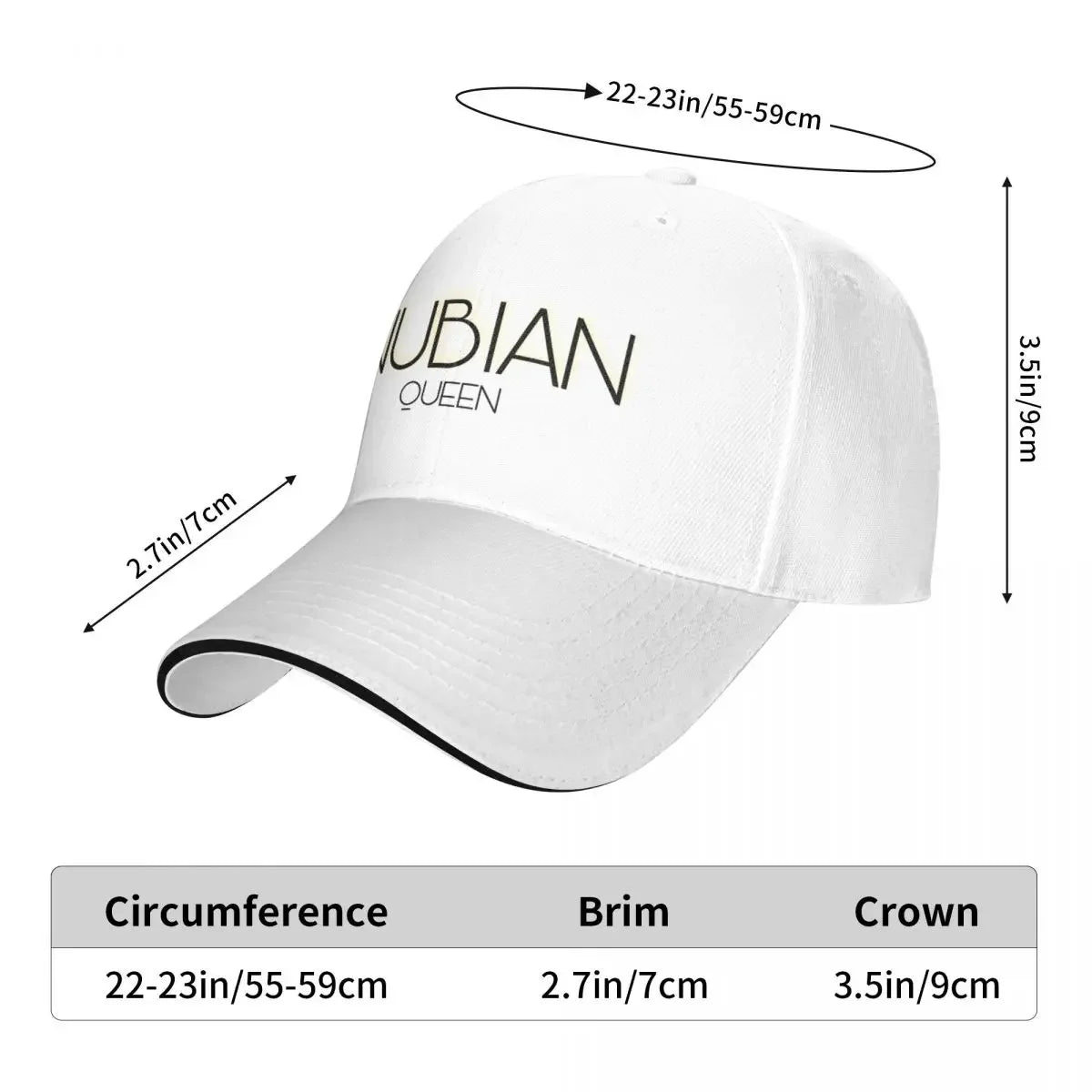 Nubian Queen Baseball Cap